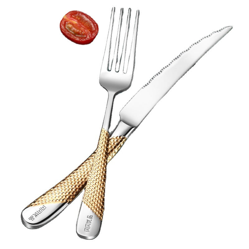 Elevate Your Dining Experience with Our Creative Household Stainless Steel Cutlery Set